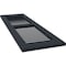 Ekena Millwork 12W x 77H Americraft Two Equal Louver Exterior Real Wood Shutters, Starless Night Blue, PR RW101LV12X77OBH - alternate 7